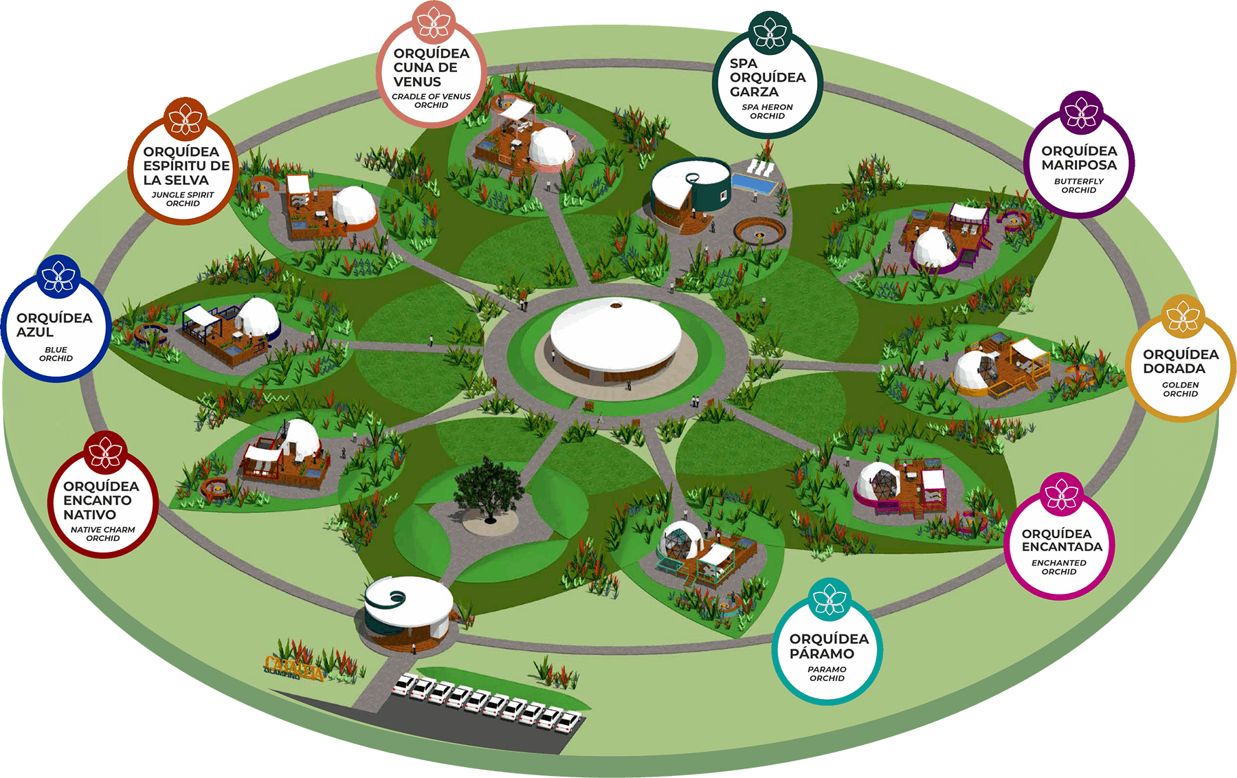 Cataleia plano General